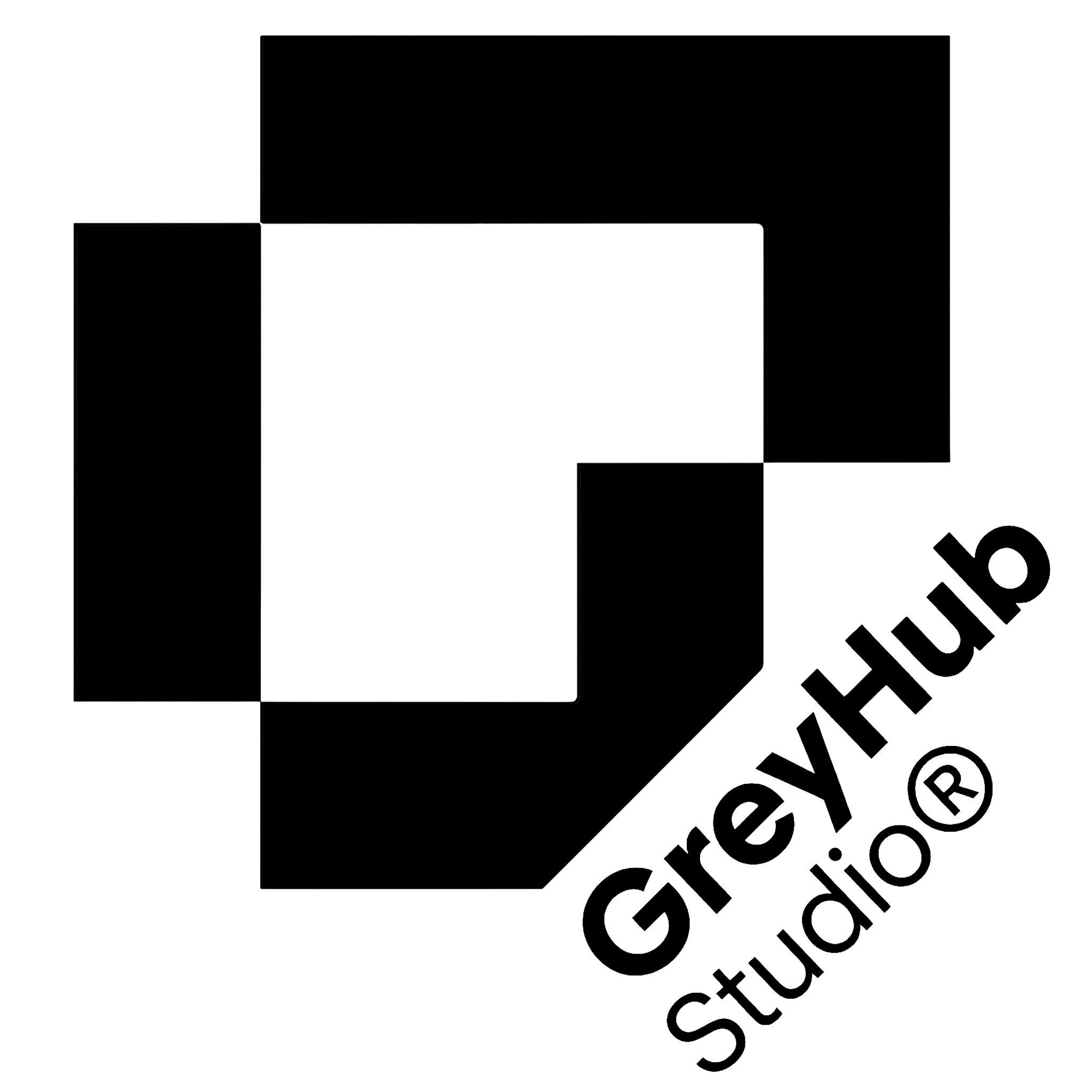 Grey Hub Studio Logo